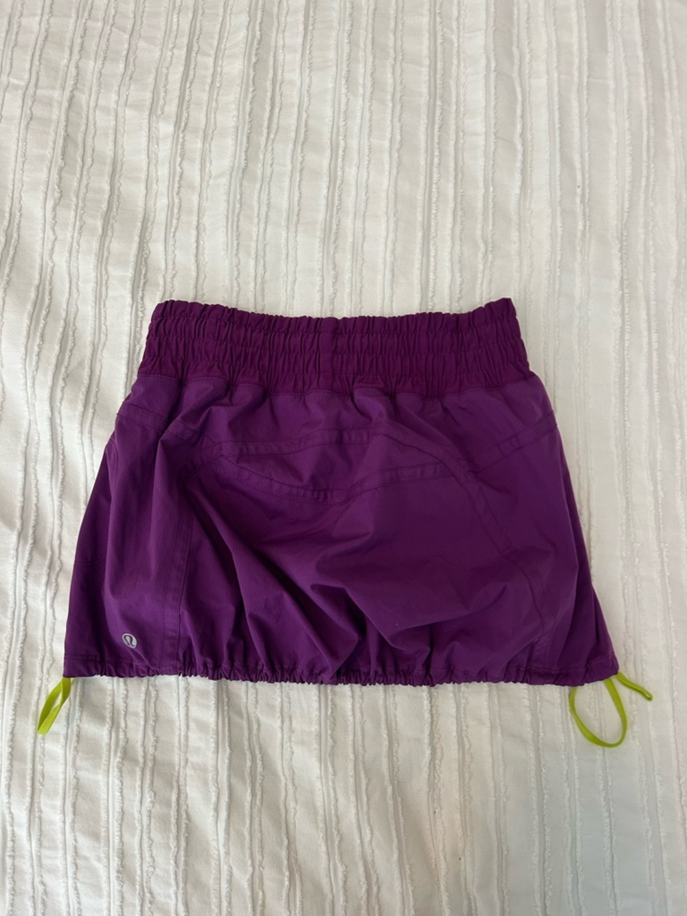 Lululemon Run Tracker Skirt
Cinched Bubble Hem